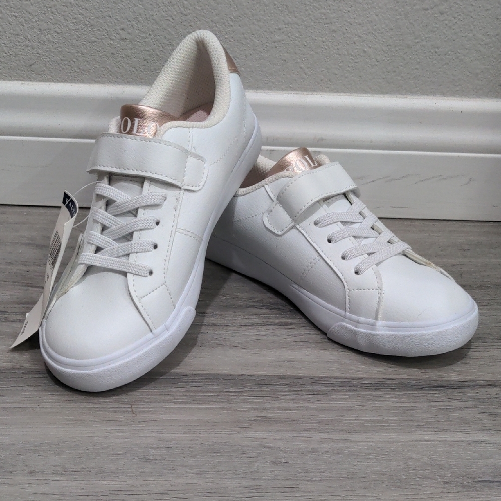NEW Polo Ralph Lauren Girls Sneakers 1